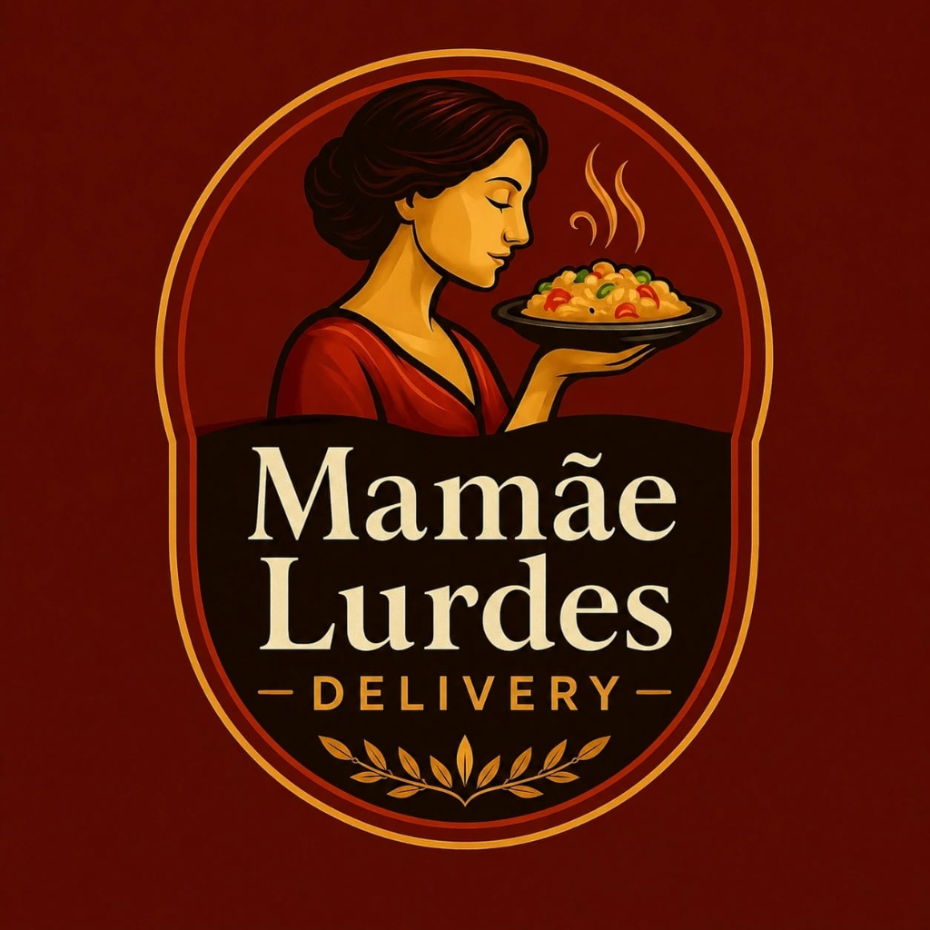 Mamãe Lurdes Delivery Logo